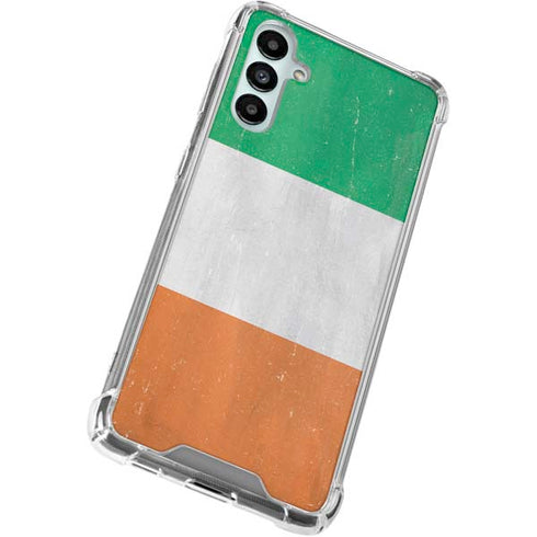 Ireland Flag Distressed Galaxy A15 5G Clear Case